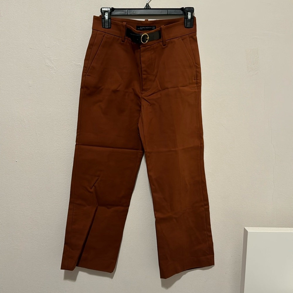Straight crop Pant